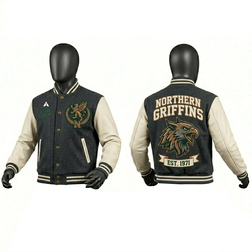 03 Varsity Jacket-AS-1363 - Image 1