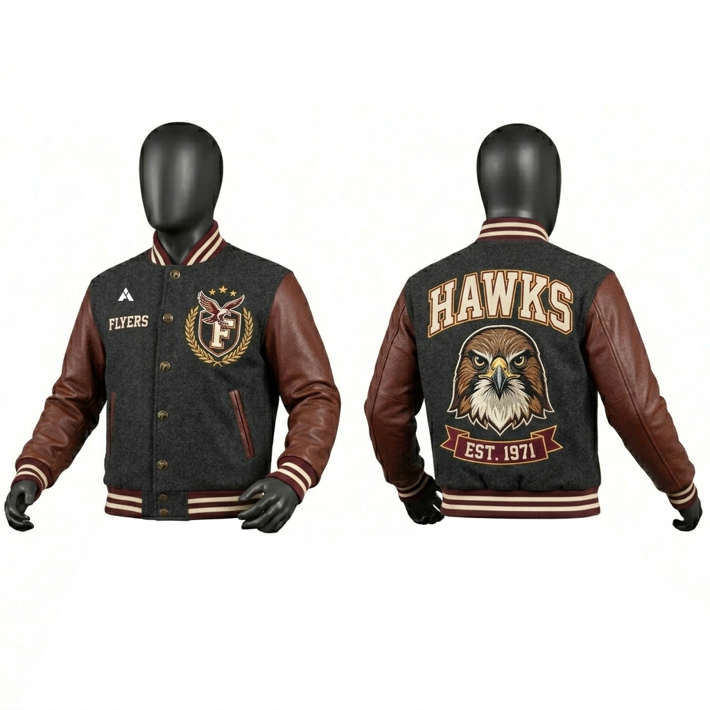 07 Varsity Jacket-AS-1367 - Image 1