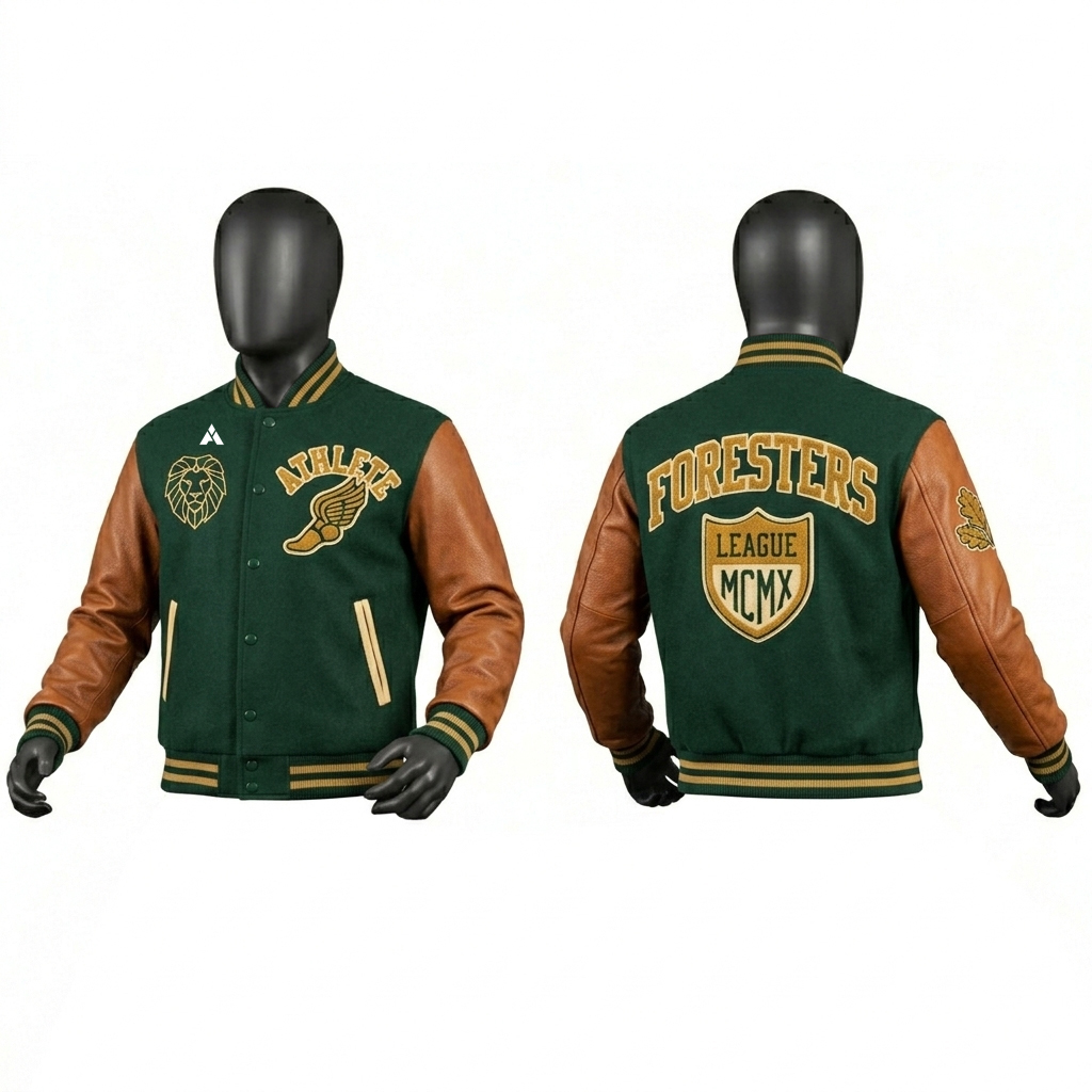 10 Varsity Jacket-AS-1370 - Image 1